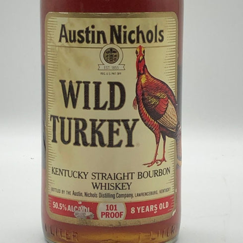 ワイルドターキー 8年 旧ボトル 101プルーフ 1000ml 50.5% WILD TURKEY バーボン【J1】
