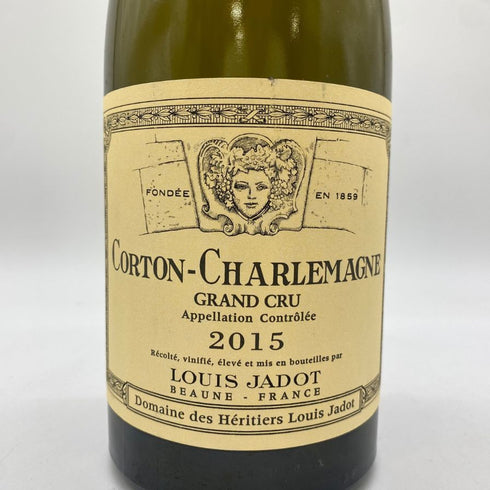 ルイ ジャド コルトン シャルルマーニュ グラン クリュ 2015 750ml 13.5% LOUIS JADOT CORTON CHARLEMAGNE GRAND CRU 【B4】