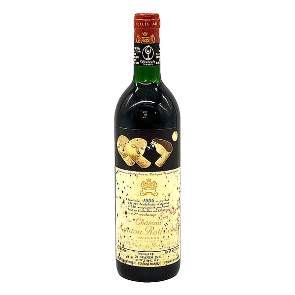 シャトー ムートン ロートシルト 1986 750ml 11.5% Chateau Mouton Rothschild ボルドーワイン【O1】