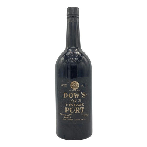 ダウズ ヴィンテージポート 1963 BB&R 700ml 22% VINTAGE PORT DOW'S 赤ワイン【W1】