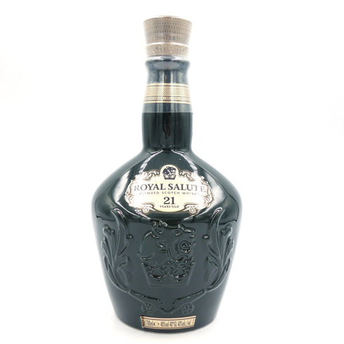 シーバスブラザーズ ロイヤル サルート 21年 緑陶器 700ml 40% Chivas Brothers Royal Salute スコッチウイスキー1346g【A4】