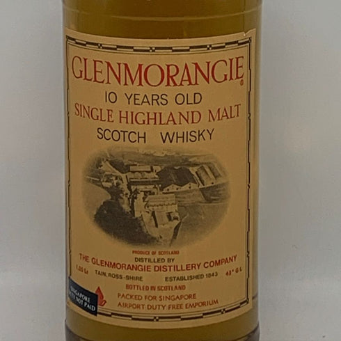 グレンモーレンジ 10年 シングルハイランドモルト 1000ml 43% GLENMORANGIE スコッチウイスキー【G1】