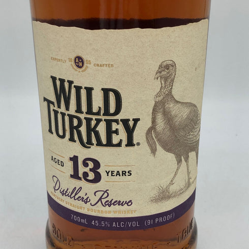 ワイルドターキー 13年 ディスティラリーズ リザーブ 700ml WILD TURKEY バーボン【A4】