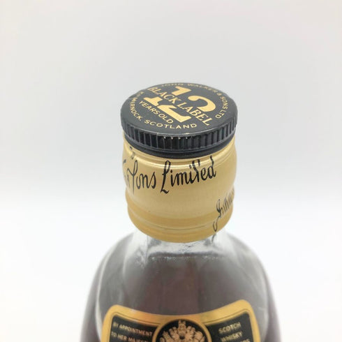 ジョニーウォーカー ブラックラベル 12年 エクストラ スペシャル 黒金キャップ 750ml 43% Johnnie Walker BLACK LABEL EXTRA SPECIAL 【P2】
