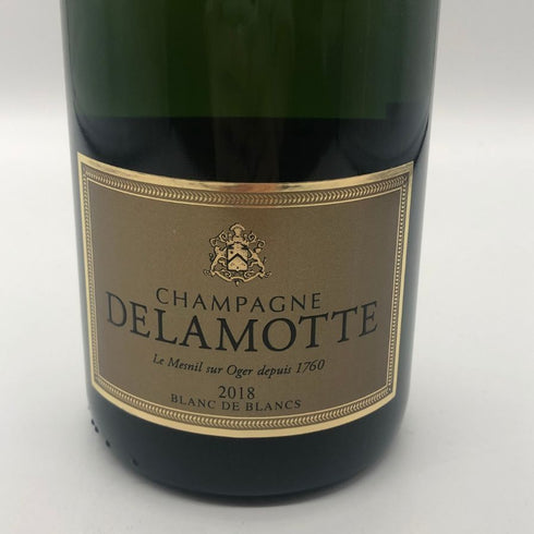 ドゥラモット ブリュット ブラン ド ブラン ミレジメ 2018 750ml 12% DELAMOTTE BRUT Blanc de Blancs Millesime シャンパン【P1】