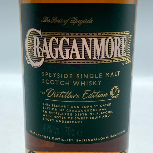 クラガンモア ディスティラーズ エディション 700ml 40% CRAGGANMORE スコッチウイスキー【T1】