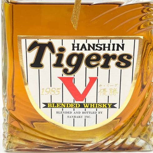 東京都限定◆山楽 1985年 阪神優勝記念 特級表記 720ml 43% TIGERS BLENDED WHISKY 【L2】