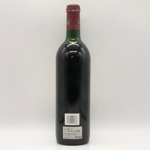 パヴィヨン ルージュ デュ シャトー マルゴー 1987 750ml 12.5% PAVILLON ROUGE DU CHATEAU MARGAUX ボルドーワイン【AFA15】