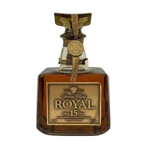 東京都限定◆サントリー ウイスキー ローヤル 15年 ゴールドラベル 750ml 43% SUNTORY WHISKY ROYAL 【F】