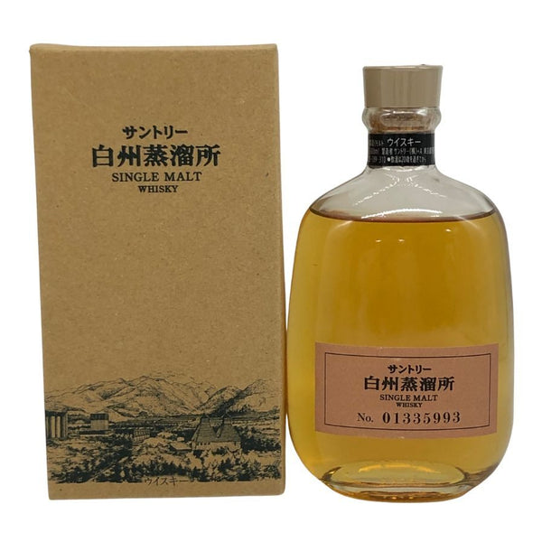 東京都限定◆サントリー 白州蒸溜所 シングルモルト シリアルNo付き 300ml 43% 【D4】