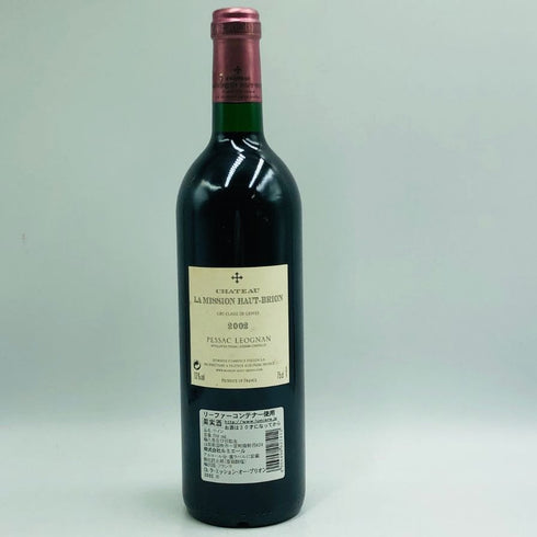 シャトー ラ ミッション オーブリオン 2002 750ml 13.5% CHATEAU HAUT BRION ボルドーワイン【A4】