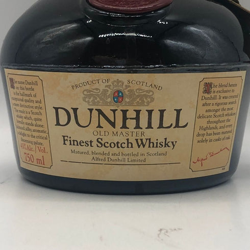 ダンヒル オールドマスター ファイネスト 旧 750ml 43% dunhill OLD MASTER FINEST スコッチウイスキー【V1】