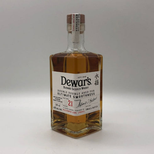 デュワーズ ダブルダブル 21年 ミズナラオークカスク スモールバッチ 500ml 46% Dewar's スコッチウイスキー【K4】