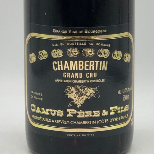 シャンベルタン グラン・クリュ 2016 ドメーヌ カミュ・ペール・エ・フィス 750ml 13.5% CHAMBERTIN GRAND CRU ブルゴーニュワイン【M1】