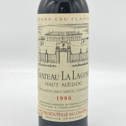 シャトー ラ ラギューヌ 1986 375ml 12.5% CHATEAU LA LAGUNE ボルドーワイン【U1】