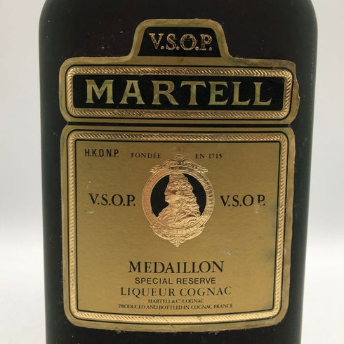 マーテル VSOP メダイヨン スペシャル リザーブ フラスコボトル 700ml 40% MARTELL MEDILLON SPECIAL RESERVE コニャック【D3】