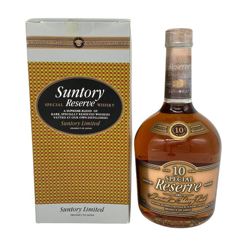 東京都限定◆サントリー スペシャル リザーブ 10年 シェリー樽仕上げ 700ml 40% SUNTORY SPECIAL RESERVE 【J】