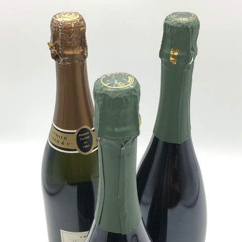 シャンパン 3本セット 750ml 12% 【BELLENDA&BELLENDA&THEOPHILE ROEDERER BRUT】 シャンパン【7-1】