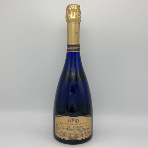 キャティア ブリュット サファイヤ ゴールド 750ml 12.5% CATTIER シャンパン【F4】