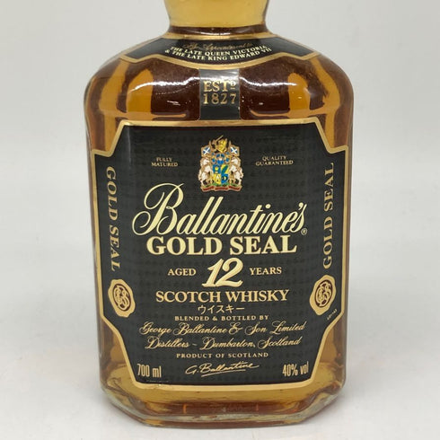 バランタイン 12年 ゴールドシール 700ml 40% Ballantine's GOLD SEAL スコッチウイスキー【V1】