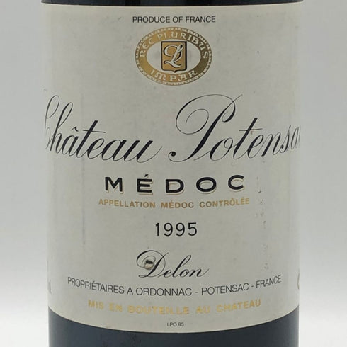 シャトー ポタンサック メドック 1995 750ml 13% Château Potensac ボルドーワイン【A4】