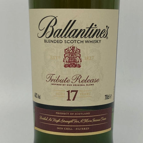 バランタイン 17年 トリビュートリリース 700ml 48% Ballantine's スコッチウイスキー【Q】