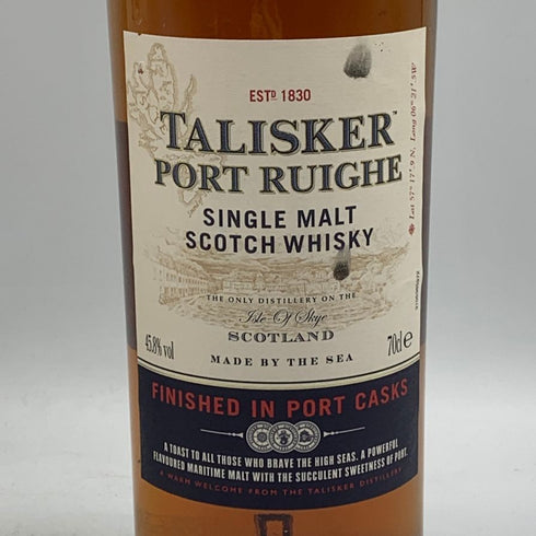 タリスカー ポートリー シングルモルト 45.8% 700ml TALISKER PORT RUIGHE スコッチウイスキー【L0】