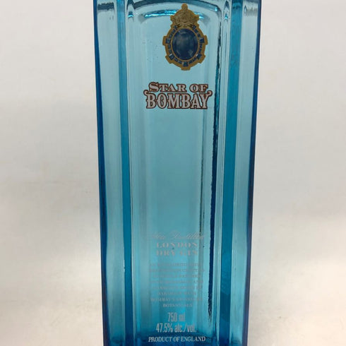 スター オブ ボンベイ ロンドン ドライ ジン 750ml 47.5% STAR OF BOMBAY ジン【I2】