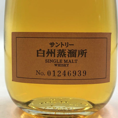 東京都限定◆サントリー 白州蒸留所 シングルモルト 300ml 43% SUNTORY SINGLE MALT 【E1】