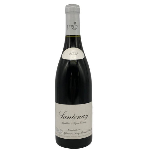 メゾン ルロワ サントネイ 2003 750ml 13% Maison Leroy Santenay 白ワイン【P0】
