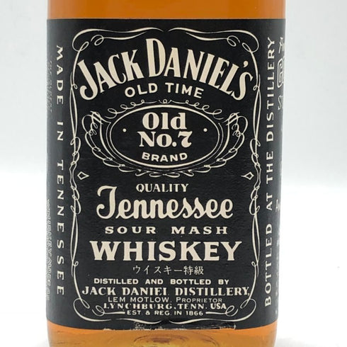 ジャックダニエル オールド No.7 旧ボトル 45% 760ml JACK DANIELS OLD バーボン【G0】