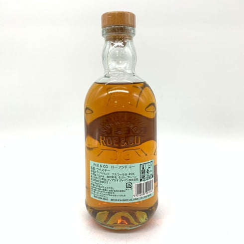 ロー&コー ブレンデッド アイリッシュ ウイスキー 700ml 45% ROE&CO アイリッシュウイスキー【S】