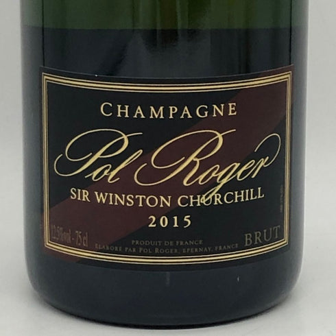 ポル ロジェ キュヴェ サー ウィンストン チャーチル 2015 750ml 12.5% Pol Roger Cuvee Sir Winston Churchill シャンパン【W4】