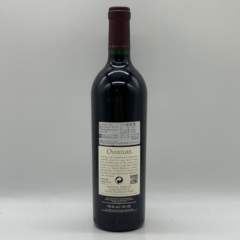 オーバーチュア 750ml 14% OVERTURE カリフォルニアワイン【X0】