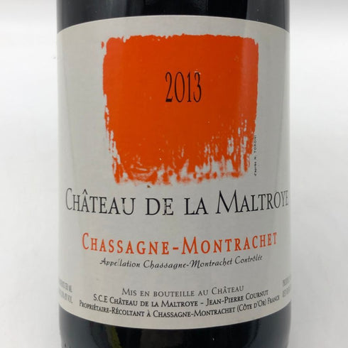 シャトー ド ラ マルトロワ シャサーニュ モンラッシェ 2013 750ml 13% Chateau de la Maltroye Chassagne-Montrachet ブルゴーニュワイン【L2】