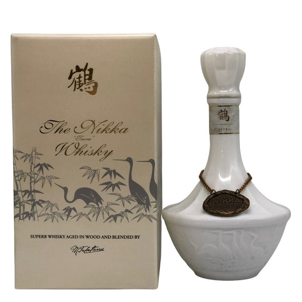 東京都限定◆ニッカ 鶴 陶器ボトル 700ml NIKKA 1443g【S1】