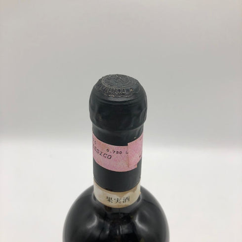 ルフィーノ リゼルヴァドゥカーレ キャンティクラシコ 1990 13% 750ml Ruffino Riserva Ducale Chianti Classico Riserva イタリアワイン【I1】