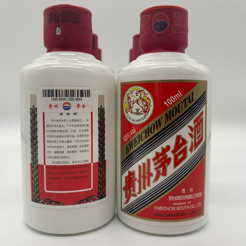 貴州茅台酒 マオタイ酒 天女ラベル 2023 100ml 53% 6本セット 中国酒282g【P4】
