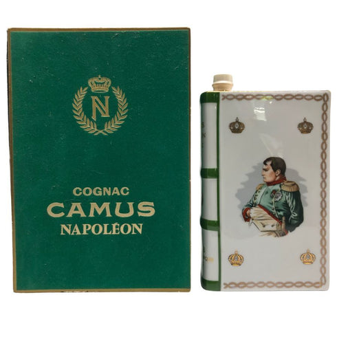 カミュ ナポレオン ブック 白陶器 700ml 40% CAMUS NAPOLEON BOOK コニャック1159g【J4】