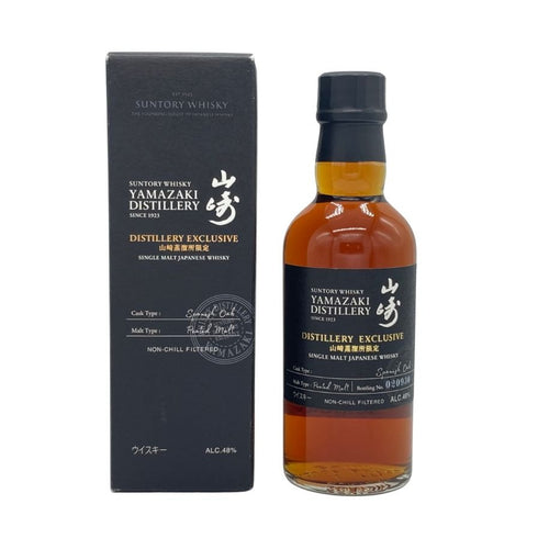 東京都限定◆サントリー 山崎 蒸留所限定 スパニッシュオーク ピーテッドモルト 180ml 48% SUNTORY YAMAZAKI 【S4】