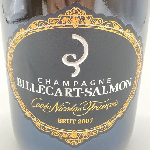 ビルカール サルモン キュヴェ ニコラ フランソワ ブリュット 2007 750ml 12% BILLECART SALMON Cuvee Nicolas Francois 【F1】