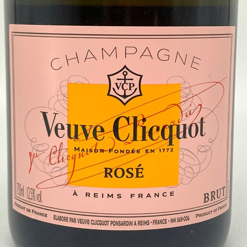 ヴーヴ クリコ ロゼ ローズラベル 750ml 12.5% Veuve Clicquot Rose Label シャンパン【F2】