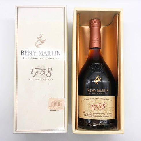 レミーマルタン 1738 アコードロイヤル フィーヌシャンパーニュ 700ml REMY MARTIN ブランデー【E】