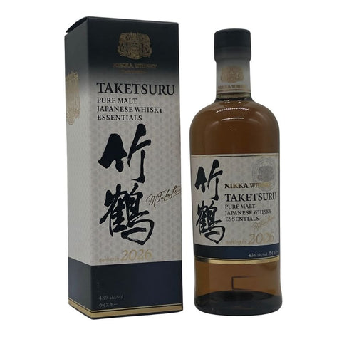 東京都限定◆ニッカ 竹鶴 ピュアモルト エッセンシャルズ 2026 700ml 43% NIKKA 【L1】