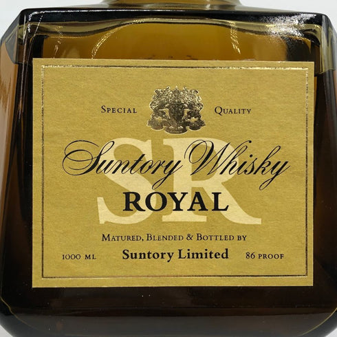 東京都限定◆サントリー ローヤル SR 向獅子マーク 1000ml 43% SUNTORY ROYAL 【V1】