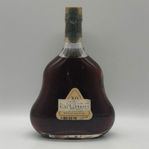 ヘネシーXO クリアボトル 金キャップ 700ml 40% Hennessy コニャック【T0】