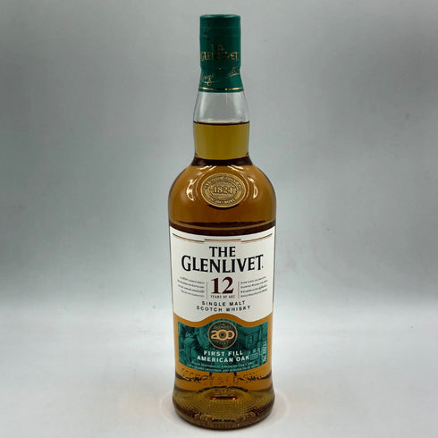 ザ グレンリベット 12年 ファーストフィル アメリカンオーク 700ml 43% THE GLENLIVET FIREST FILL AMERICAN OAK スコッチウイスキー【I2】