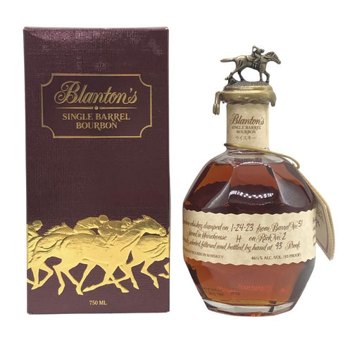 ブラントン シングルバレル 2023 750ml 46.5% Blanton's SINGLE BARREL バーボン【D2】