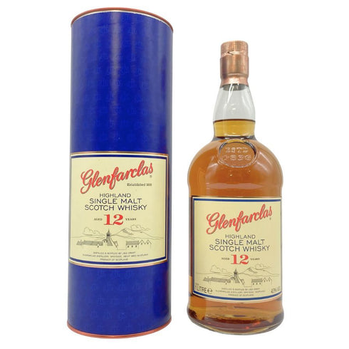 グレンファークラス 12年 1000ml 43% シングルモルト スコッチ ウイスキー Glenfarclas 【J】