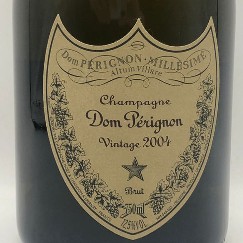 ドンペリニヨン ブリュット 白 2004 750ml 12.5% Dom Perignon Brut シャンパン【K4】